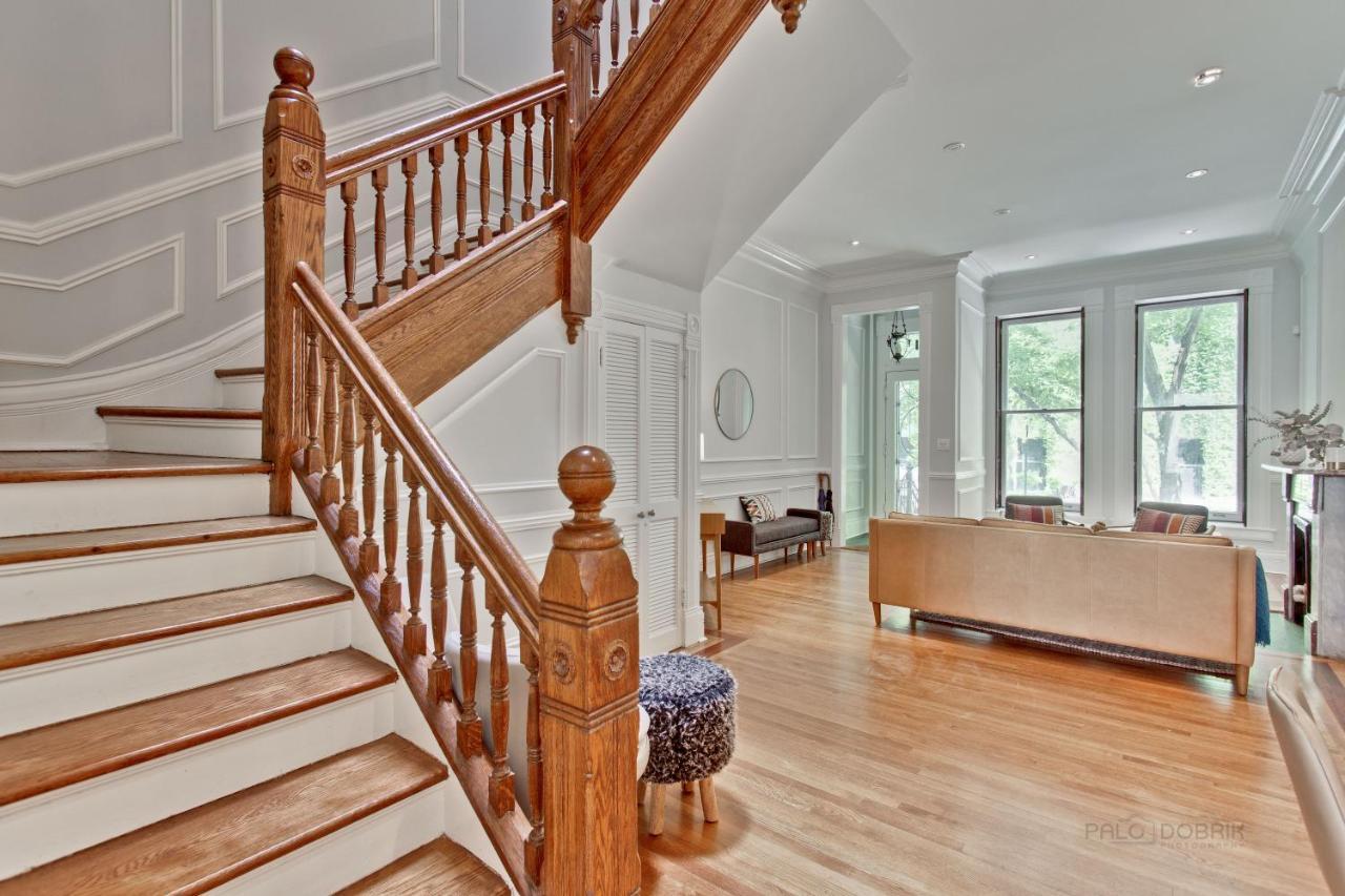 Historic Luxury Townhouse In Downtown Chicago Villa Luaran gambar